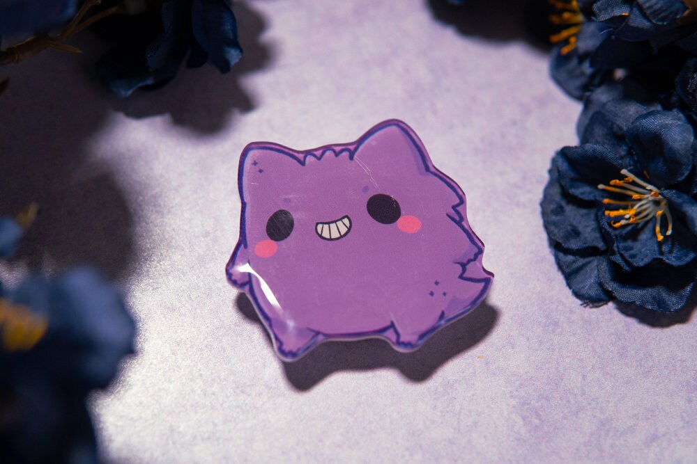 V.14 Cute Poke Phone Grips/ kawaii grip/ Acrylic grips/ glitter acrylic grips/ Poke Phone Grips