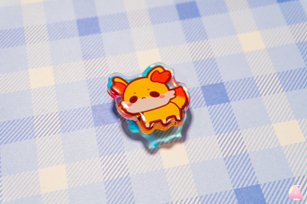 S9. Cute fantasy Animal Shoe Charms/ kawaii/ Acrylic/ Shiny acrylic/ Reflective