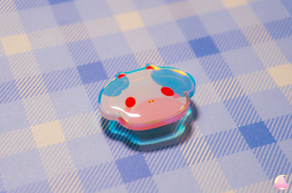 S6. Cute Animal Shoe Charms/ kawaii/ Acrylic/ Shiny acrylic/ Reflective