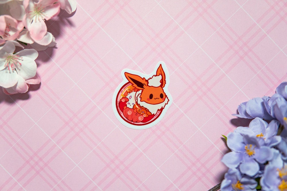 Eeveelution Pokemon Vinyl Waterproof