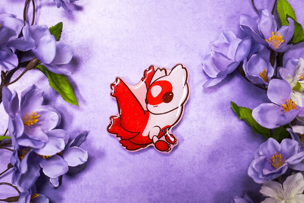 V.12 Cute Animal Phone Grips/ kawaii grip/ Acrylic grips/ glitter acrylic grips/ Pokemon Phone Grips/ Legendaries/ latias/latios/lugia