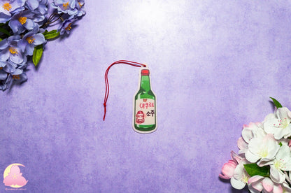 Soju Car freshener, BlueberrySoju Air freshener, Yogurt Soju Air freshener, Peach Soju Air freshener, Plum, Cute Air Freshener, Kawaii