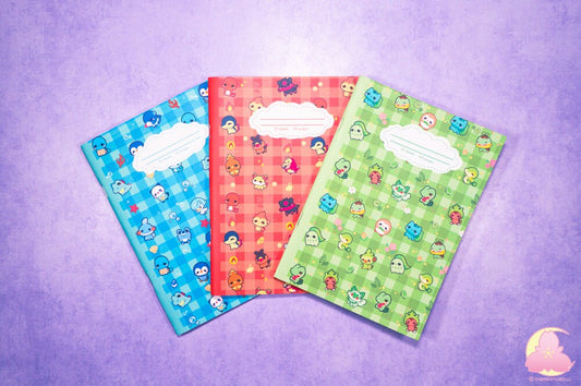 A5 Sticker Book | 30 pages | Reusable Sticker Collection Book | Kawaii Sticker Collector Gifts | Reusable Decal Note Book | Stationery