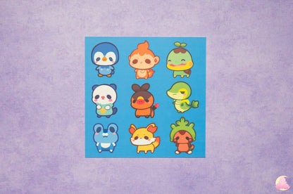 Small 4"x4" print | Letter | Display print | Kawaii Gifts | Decorative Print | Stationery