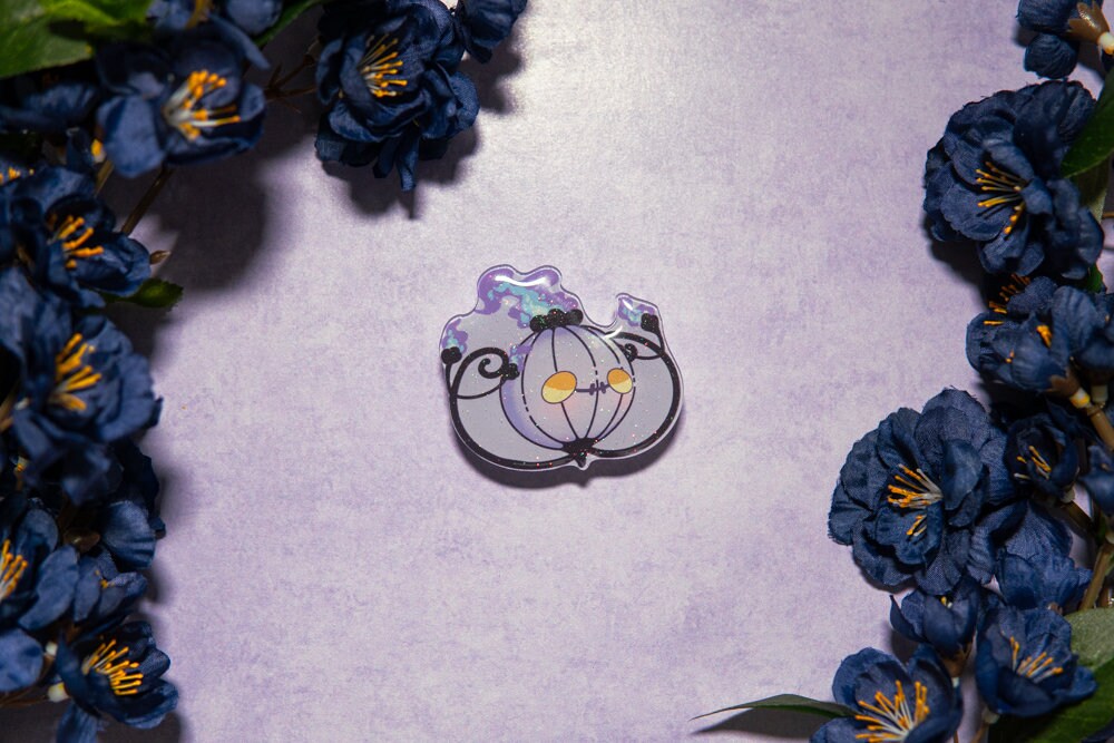 V.15 Cute Animal Phone Grips/ kawaii grip/ Acrylic grips/ glitter acrylic grips/ Pokemon Phone Grips/ Giratina/ Mimikyu/ Ghost Type