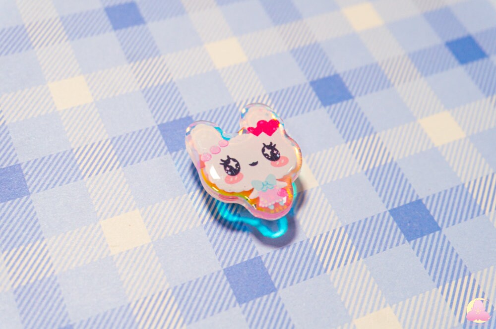 S14. Cute Animal Shoe Charms/ kawaii/ Acrylic/ Shiny acrylic/ Reflective