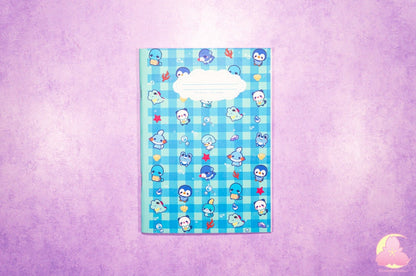 A5 Sticker Book | 30 pages | Reusable Sticker Collection Book | Kawaii Sticker Collector Gifts | Reusable Decal Note Book | Stationery