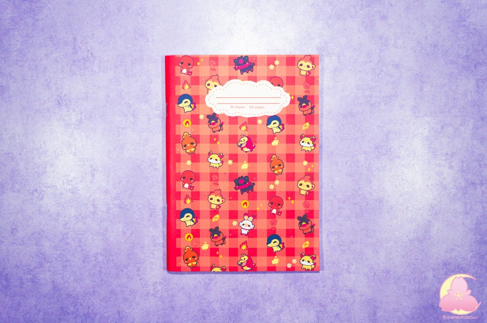 A5 Sticker Book | 30 pages | Reusable Sticker Collection Book | Kawaii Sticker Collector Gifts | Reusable Decal Note Book | Stationery