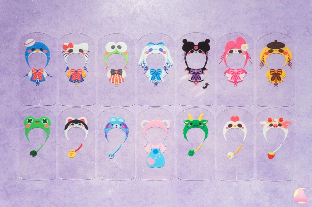 LAYER 3 (Clothing) - DIY Baby Cute Angel Keychains Accessories |Kawaii Charms | Kawaii Keychains | Cute Keychains | Baby Demure| Ribbon Cute
