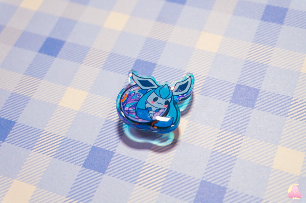 S10. Cute fantasy Animal Shoe Charms/ eeveelutions kawaii/ Acrylic/ Shiny acrylic/ Reflective
