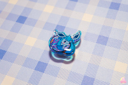 S10. Cute fantasy Animal Shoe Charms/ eeveelutions kawaii/ Acrylic/ Shiny acrylic/ Reflective