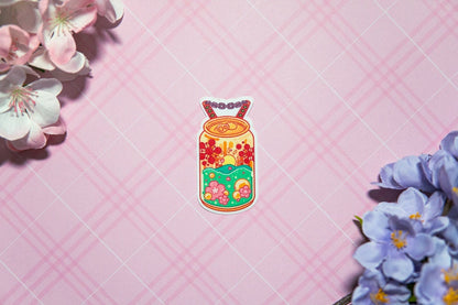Soda Pop D.S Vinyl Waterproof, UV light resistance, Cute Soda Can Sticker, Cute Sticker, Drinks Sticker, Food Sticker, Aesthetic, Kawaii