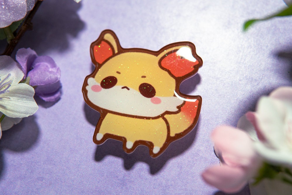 V.8 Cute Animal Phone Grips/ kawaii grip/ Acrylic grips/ glitter acrylic grips/ Poke Phone Grips