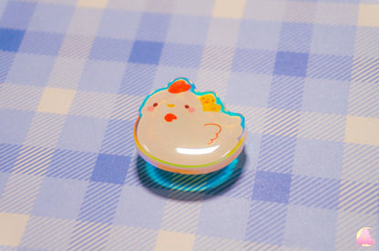 S6. Cute Animal Shoe Charms/ kawaii/ Acrylic/ Shiny acrylic/ Reflective