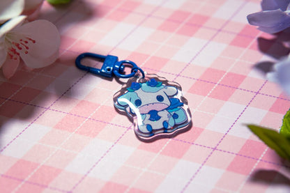 Cow Keychains, Cute keychains, Strawberry cow, boba cow, blueberry cow, lemon cow, cute cow keychains, grape cow, kawaii keychains