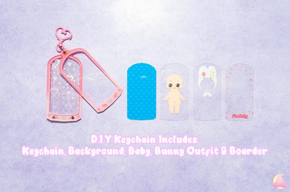 DIY Baby Cute Angel Keychains | Kawaii Charms | Kawaii Keychains | Cute Keychains | Baby Demure| Ribbon Cute