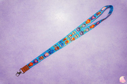 Cute Kawaii Long Lanyard | Keyholder | 2 cm x 45 cm Neck Lanyard | Valo kitty lanyard | Tomogochi