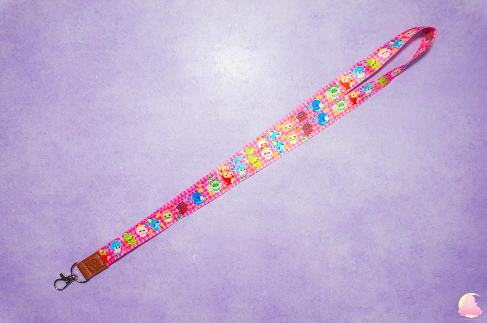 Cute Kawaii Long Lanyard | Keyholder | 2 cm x 45 cm Neck Lanyard | pokeman