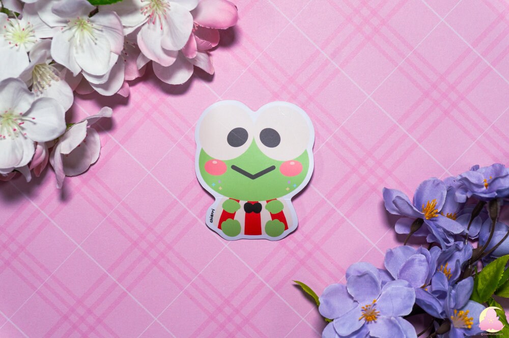 Cute Kitty Sticker Waterproof, Matte Stickers, UV light resistance, waterproof stickers, Cute Stickers, Kawaii Mushroom Stickers