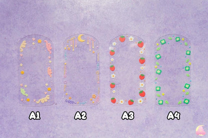 LAYER 1 (Backdrop) + LAYER 2 (Background) DIY Baby Cute Angel Keychains Accesories| Kawaii Clothes | Kawaii Cute| Baby Demure| Ribbon Cute