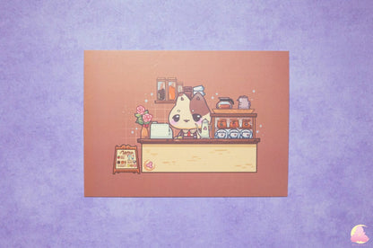 Big 6"x4" print | Letter | Display print | Kawaii Gifts | Decorative Print | Stationery | Kawaii Animals | Gift for Friends | Gift for her