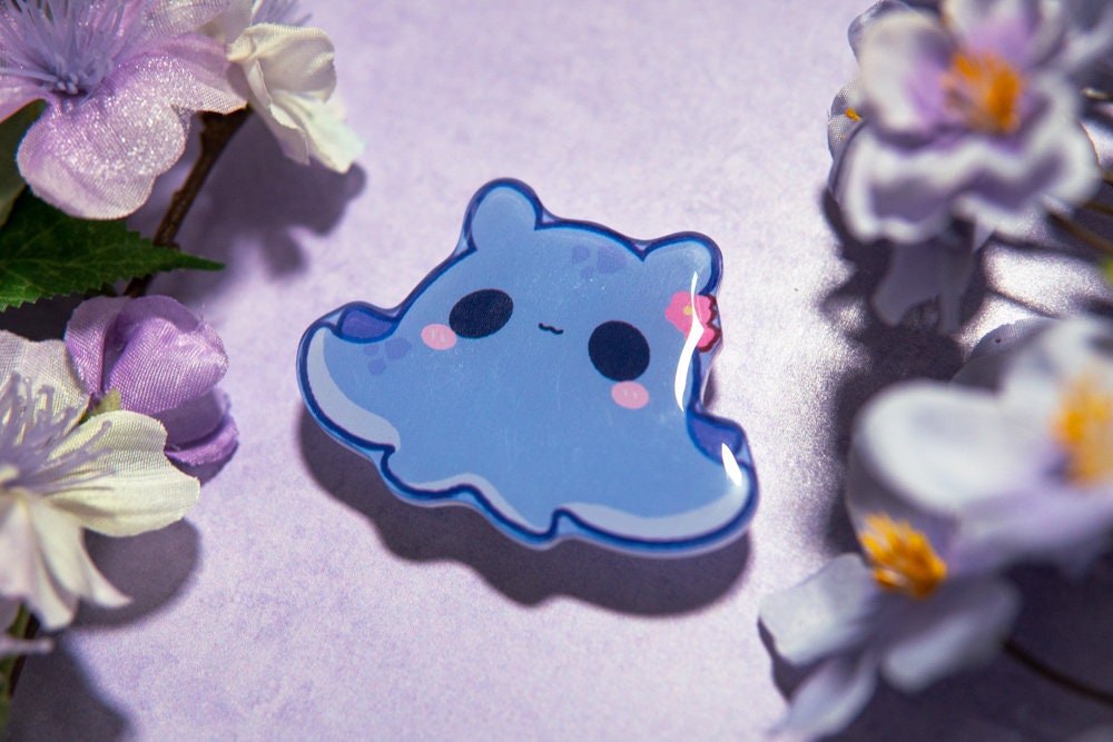 V.13 Cute Phone Grips/ kawaii grip/ Acrylic Octopus grips/ Squid acrylic grips/ Kawaii cute Phone Grips/ Pink phone grips