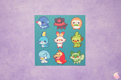 Small 4"x4" print | Letter | Display print | Kawaii Gifts | Decorative Print | Stationery