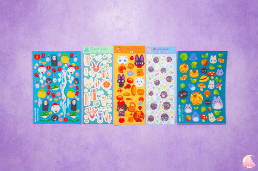 Cute Animal Sticker Sheets/ Adorable Sticker / Cute Stickers/ Sticker Sheets / Kawaii / Stationary Premium Collection/ Sticker Collector