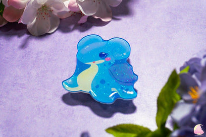 V.X Water Type/ Cute Animal Phone Grips/Kawaii Grip/ Acrylic grips/Glitter acrylic grips/ Poke Phone Grips/ Mylodic/ Magicarp