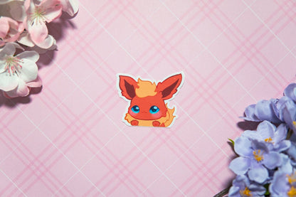 Eeveelution Pokemon Peeker Vinyl Waterproof, UV light resistance