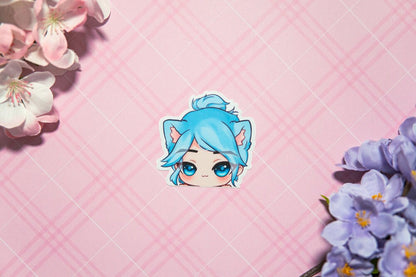 Valorant Peeker Stickers/ cute stickers/ gamer stickers/ peeker stickers/ cute stickers/ car stickers/ Jett sticker/ Reyna Sticker/ duelist