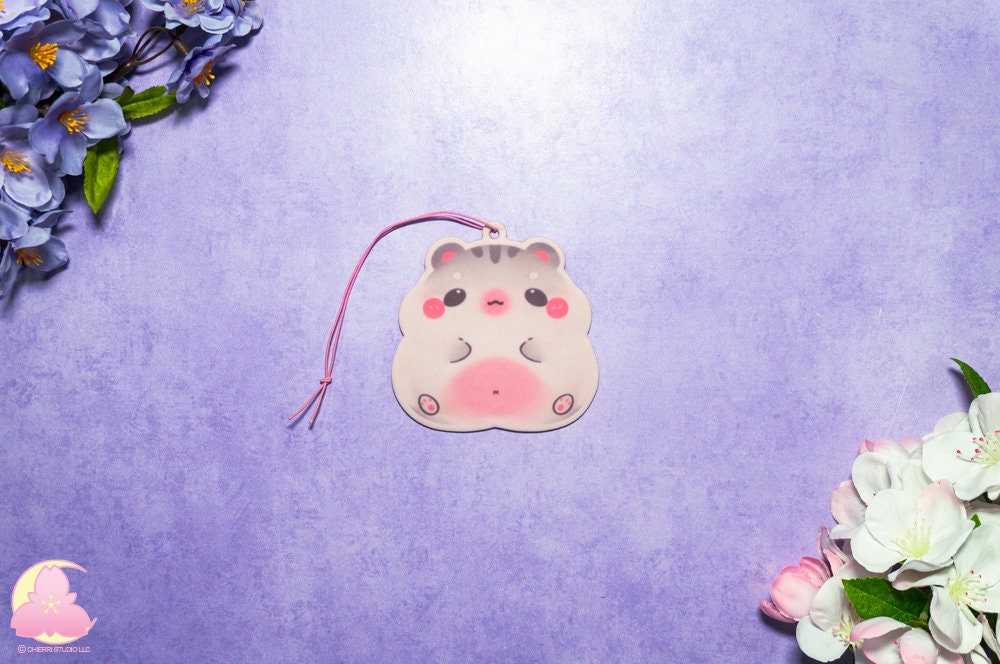 Cute Animals Car freshener, Strawberry cow Air freshener, Frog Air freshener, Hampster Air freshener, Chicken,
