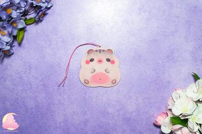 Cute Animals Car freshener, Strawberry cow Air freshener, Frog Air freshener, Hampster Air freshener, Chicken,