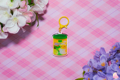 Sauces Keychains, Cute keychains, kawaii keychains, Chicken sauce keychain, Asian food keychain, Asian sauces, seasoning keychain