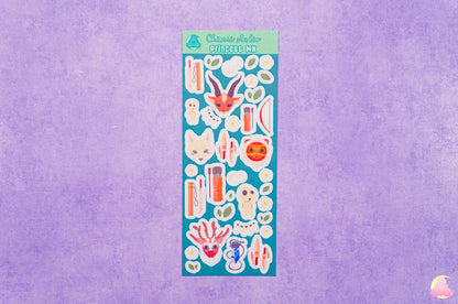 Cute Animal Sticker Sheets/ Adorable Sticker / Cute Stickers/ Sticker Sheets / Kawaii / Stationary Premium Collection/ Sticker Collector