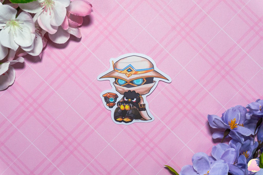 T2 Valorant x Sanwio Sticker Waterproof/ UV light resistance/ car sticker/ Cute agent stickers/ Viper stickers/ gamer stickers/ KJ sticker