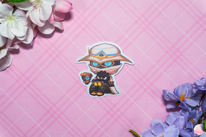 T2 Valorant x Sanwio Sticker Waterproof/ UV light resistance/ car sticker/ Cute agent stickers/ Viper stickers/ gamer stickers/ KJ sticker