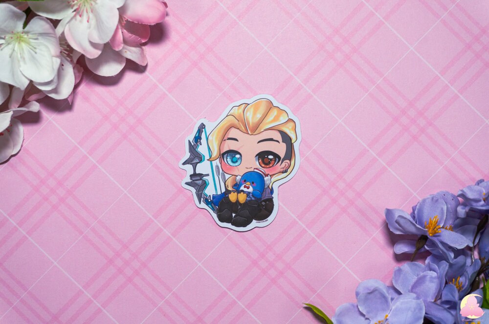 T2 Valorant x Sanwio Sticker Waterproof/ UV light resistance/ car sticker/ Cute agent stickers/ Viper stickers/ gamer stickers/ KJ sticker