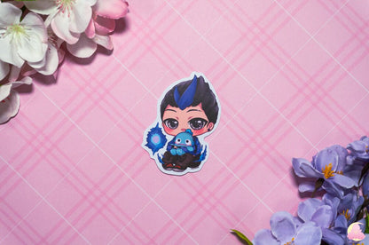 T2 Valorant x Sanwio Sticker Waterproof/ UV light resistance/ car sticker/ Cute agent stickers/ Viper stickers/ gamer stickers/ KJ sticker