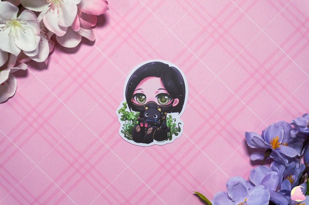 T2 Valorant x Sanwio Sticker Waterproof/ UV light resistance/ car sticker/ Cute agent stickers/ Viper stickers/ gamer stickers/ KJ sticker