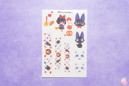 Ghib Temporarily Tattoo Sheets | Animals Tattoo | Kawaii Cutesy Tattoo | Gamer Tattoo | Aesthetic | Kawaii | Stationary Collection