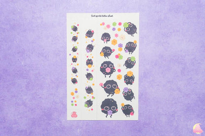 Ghib Temporarily Tattoo Sheets | Animals Tattoo | Kawaii Cutesy Tattoo | Gamer Tattoo | Aesthetic | Kawaii | Stationary Collection
