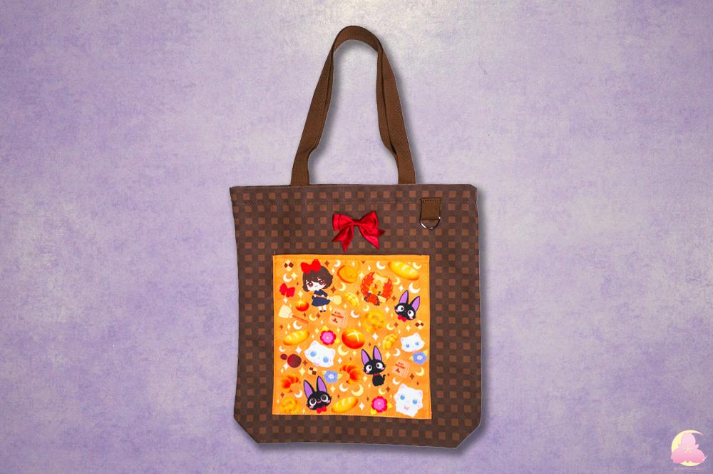 Big Size Tote Bag | Zipper and Pocket | Canvas Tote Bag | Kawaii Cute Tote Bag | Inside Pocket Tote Bag | Outside Pocket Tote Bag