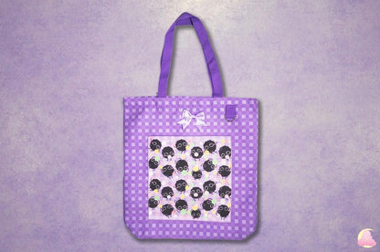 Big Size Tote Bag | Zipper and Pocket | Canvas Tote Bag | Kawaii Cute Tote Bag | Inside Pocket Tote Bag | Outside Pocket Tote Bag